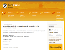 Tablet Screenshot of ge.partipirate.ch